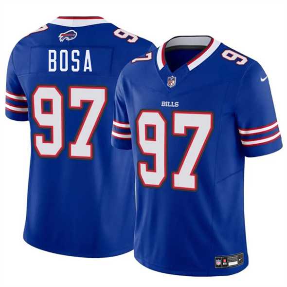 Men & Women & Youth Buffalo Bills #97 Joey Bosa Blue 2025 F.U.S.E. Vapor Untouchable Limited Stitched Jersey->buffalo bills->NFL Jersey